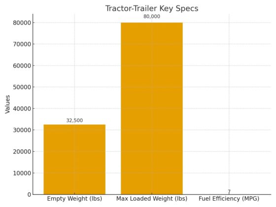 Tractor Trailer Payload Specs