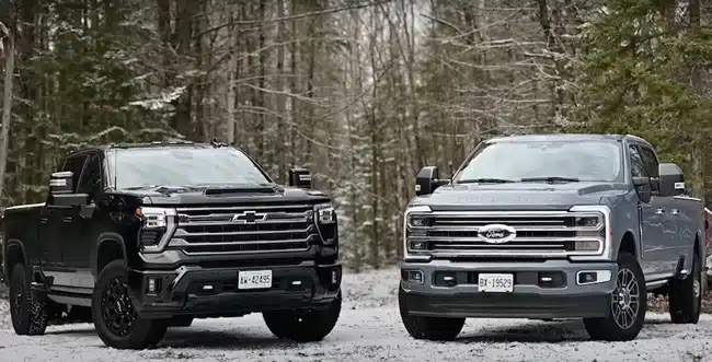 2025 Chevy Silverado 2500HD vs 2025 Ford F-250