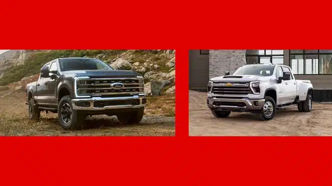 2025 Chevy Silverado 3500HD vs 2025 Ford F-350