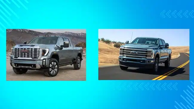 2025 Ford F-350 vs. 2025 GMC Sierra 3500HD