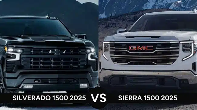 2025 GMC Sierra 1500 vs 2025 Chevy Silverado 1500