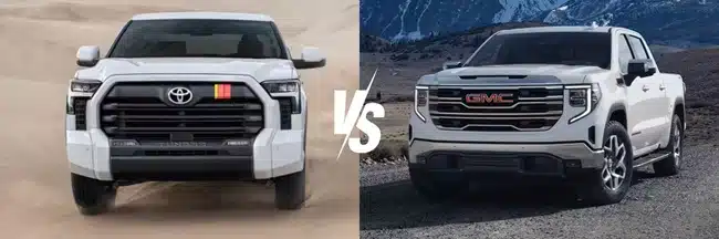 2025 GMC Sierra 1500 vs 2025 Toyota Tundra
