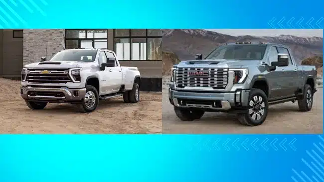 2025 GMC Sierra 3500HD vs. 2025 Chevy Silverado 3500HD