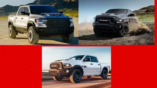 2025 Ram RHO vs Ram Rebel vs Ram Warlock