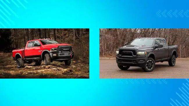 2025 Ram Power Wagon vs Rebel HD