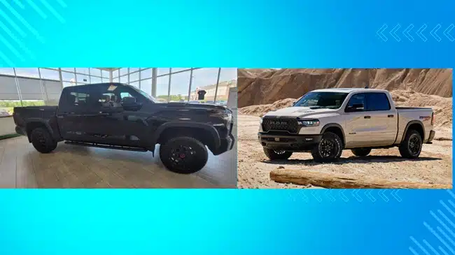 2025 Toyota Tundra TRD Pro vs Ram 1500 Rebel