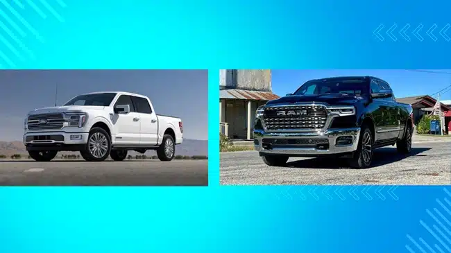 2025 Ford F-150 King Ranch vs 2025 Ram 1500 Limited Longhorn