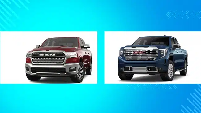 2025 GMC Sierra Denali Ultimate vs 2025 Ram 1500 Limited