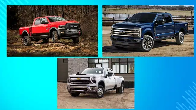 Ford vs Ram vs Chevy Truck Bed Dimensions