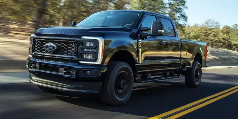 Ford F-250 F-350 Towing Capacity Chart
