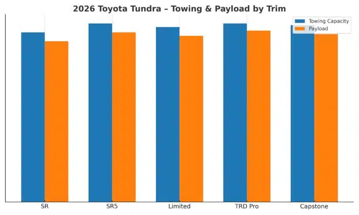 2026 Toyota Tundra Towing and Payload