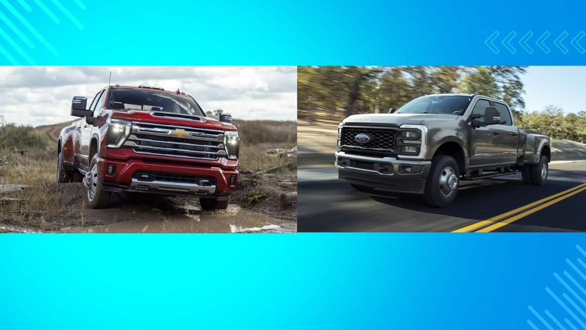 2026 Silverado 3500 vs 2026 Ford F350