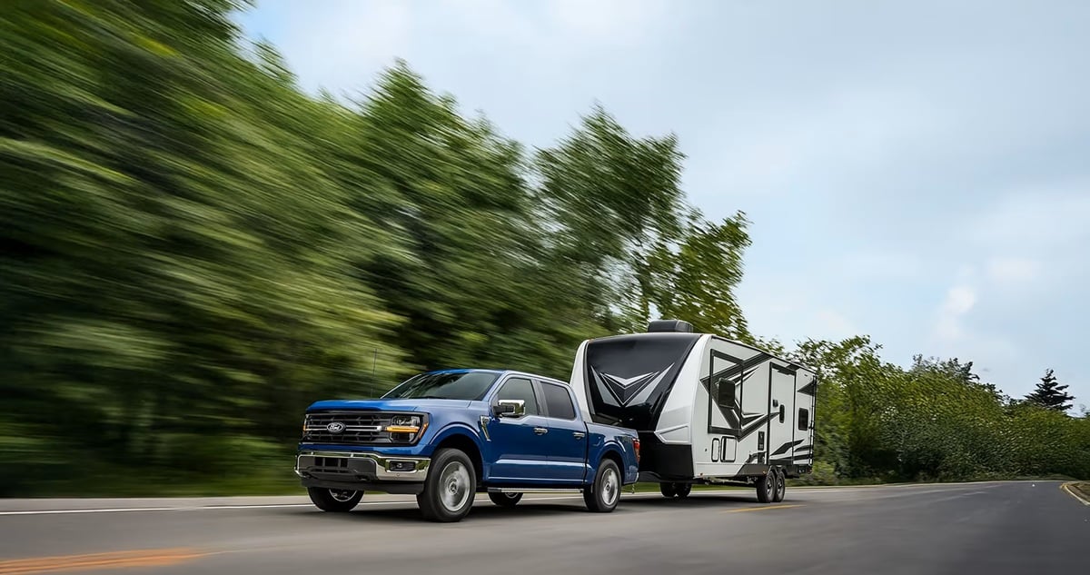 2026 F-150 Towing by Engine and Axle Ratio