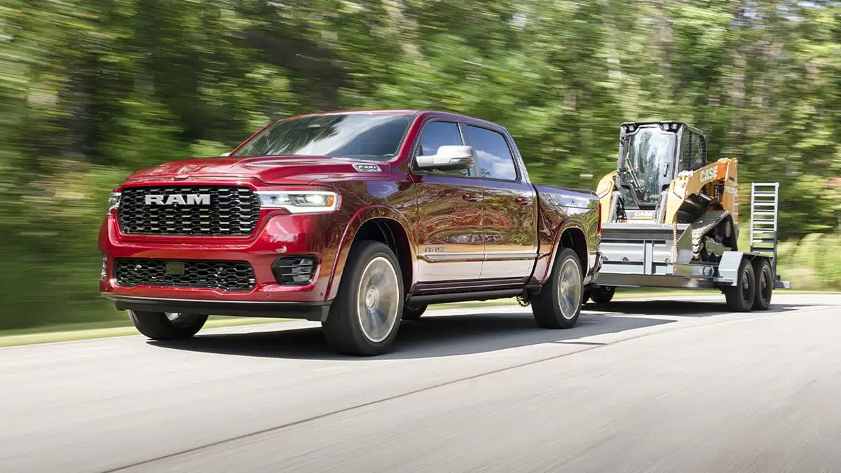 2026 Ram 1500 Towing by Engine and Axle Ratio