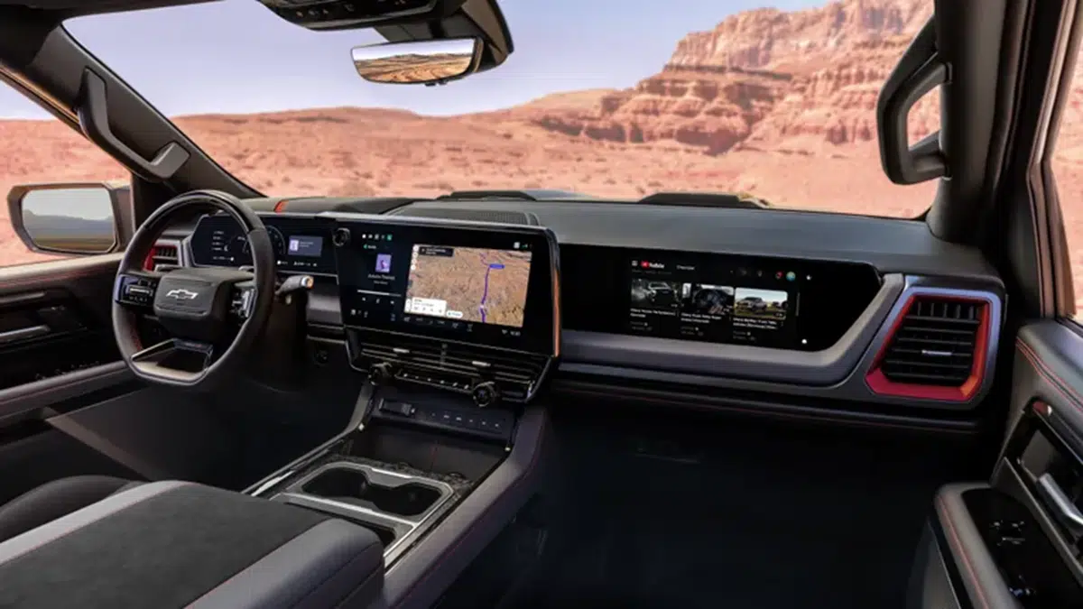 2027 Silverado Big Screens